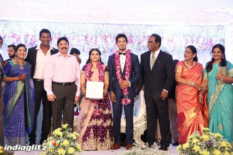 Vishal's Sister Aishwarya Wedding & Reception