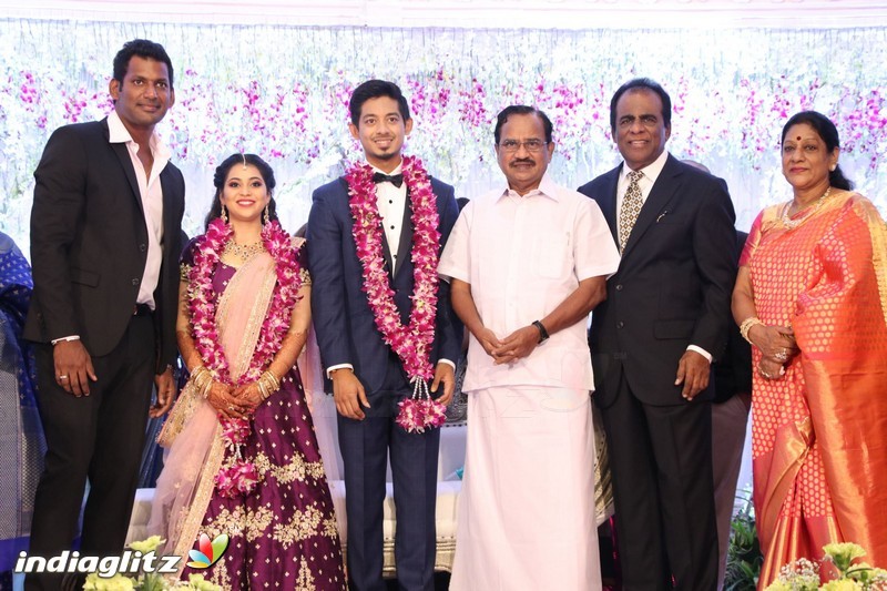 Vishal's Sister Aishwarya Wedding & Reception