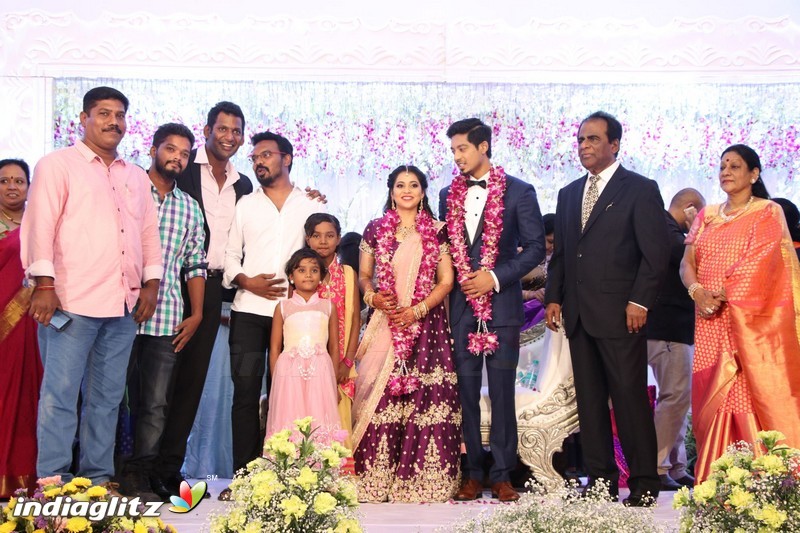 Vishal's Sister Aishwarya Wedding & Reception