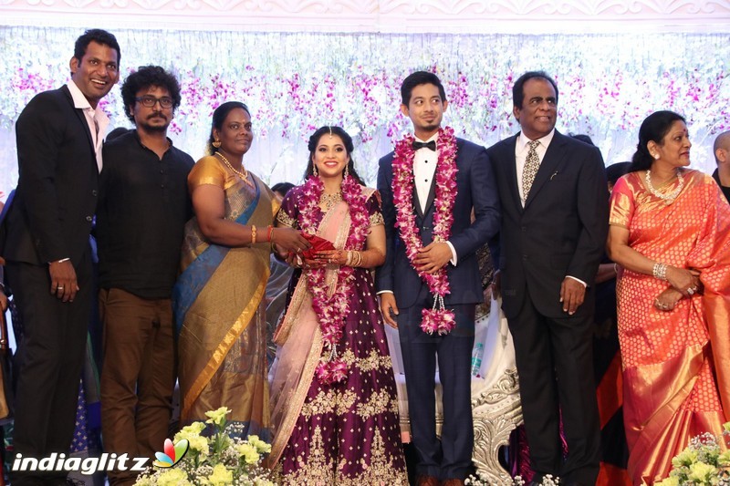 Vishal's Sister Aishwarya Wedding & Reception