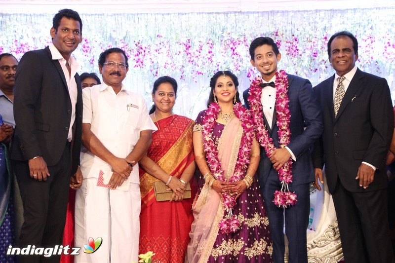 Vishal's Sister Aishwarya Wedding & Reception