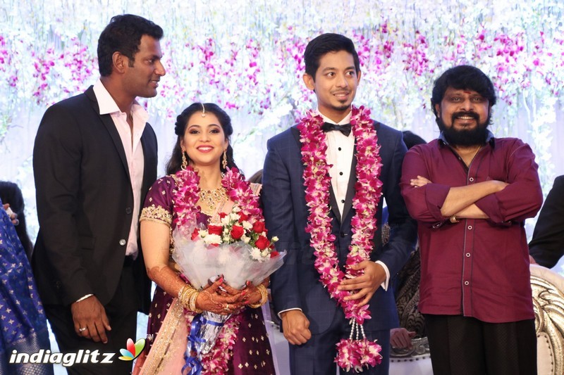 Vishal's Sister Aishwarya Wedding & Reception