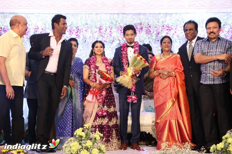 Vishal's Sister Aishwarya Wedding & Reception