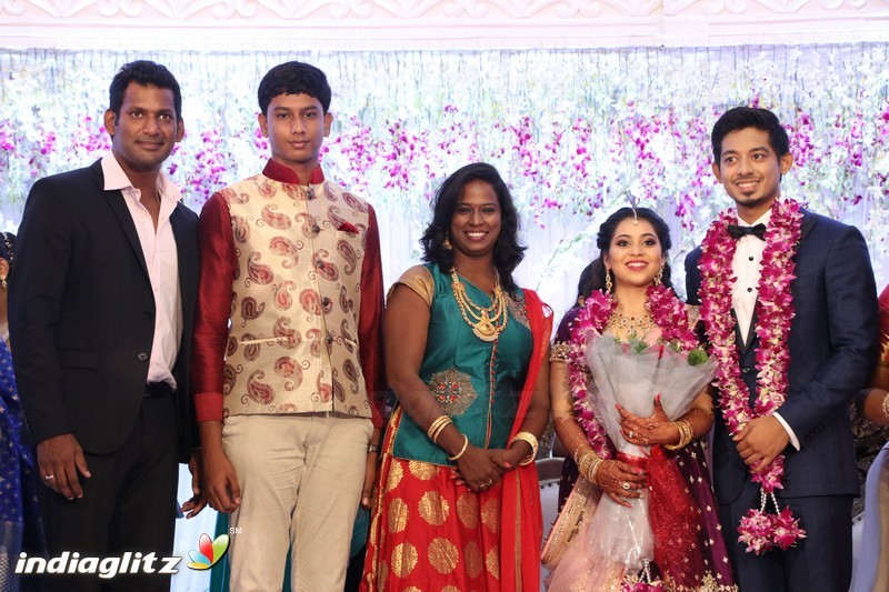 Vishal's Sister Aishwarya Wedding & Reception