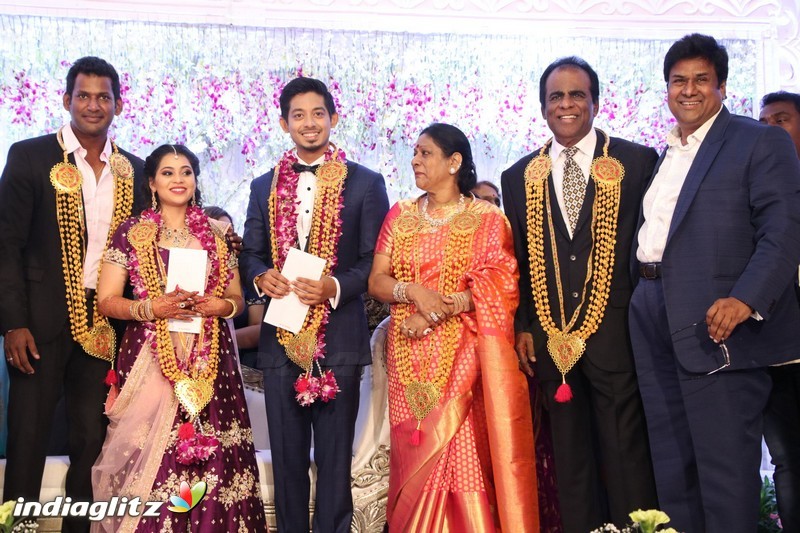 Vishal's Sister Aishwarya Wedding & Reception