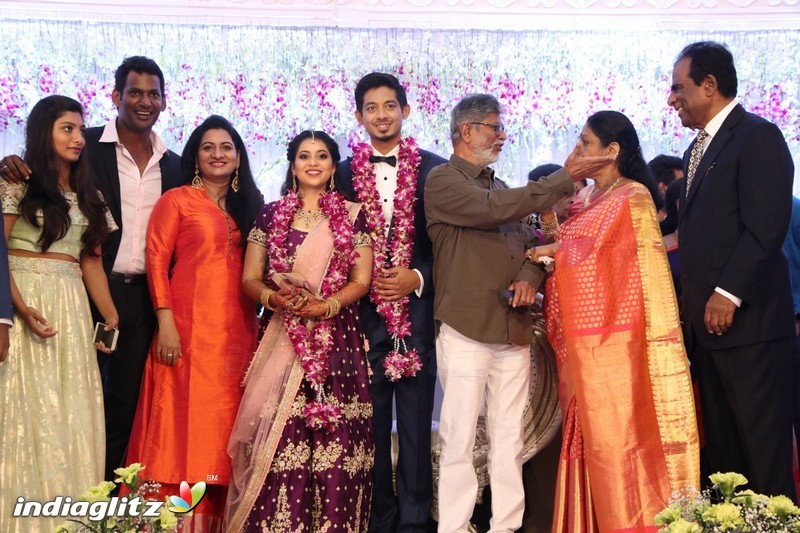 Vishal's Sister Aishwarya Wedding & Reception