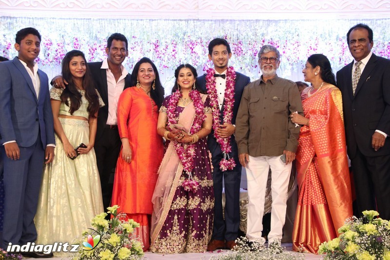 Vishal's Sister Aishwarya Wedding & Reception