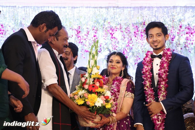 Vishal's Sister Aishwarya Wedding & Reception