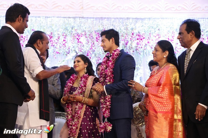 Vishal's Sister Aishwarya Wedding & Reception