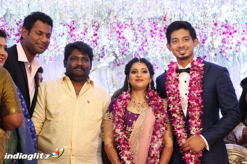 Vishal's Sister Aishwarya Wedding & Reception