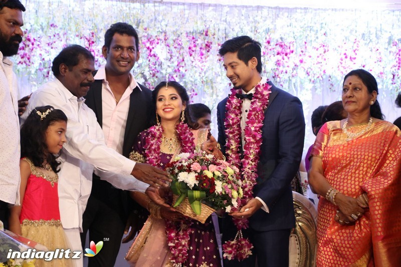 Vishal's Sister Aishwarya Wedding & Reception