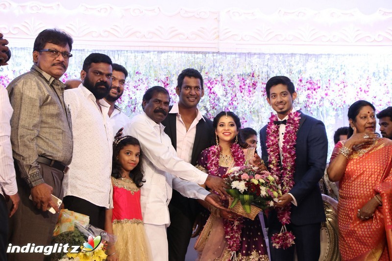 Vishal's Sister Aishwarya Wedding & Reception