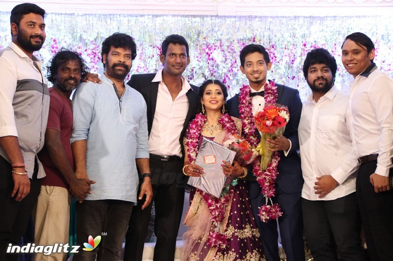 Vishal's Sister Aishwarya Wedding & Reception