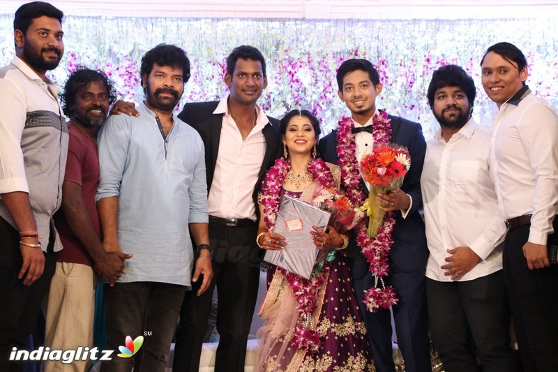 Vishal's Sister Aishwarya Wedding & Reception