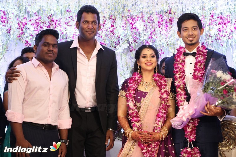 Vishal's Sister Aishwarya Wedding & Reception