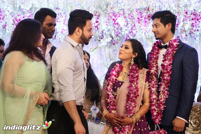 Vishal's Sister Aishwarya Wedding & Reception