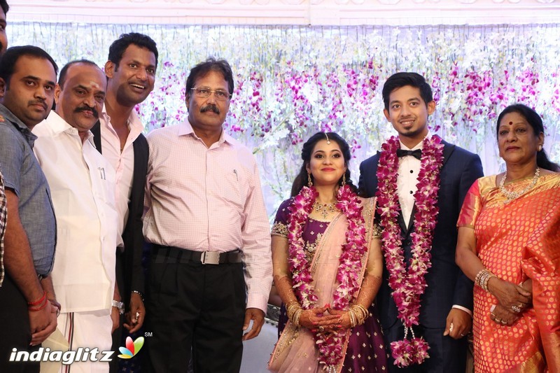 Vishal's Sister Aishwarya Wedding & Reception