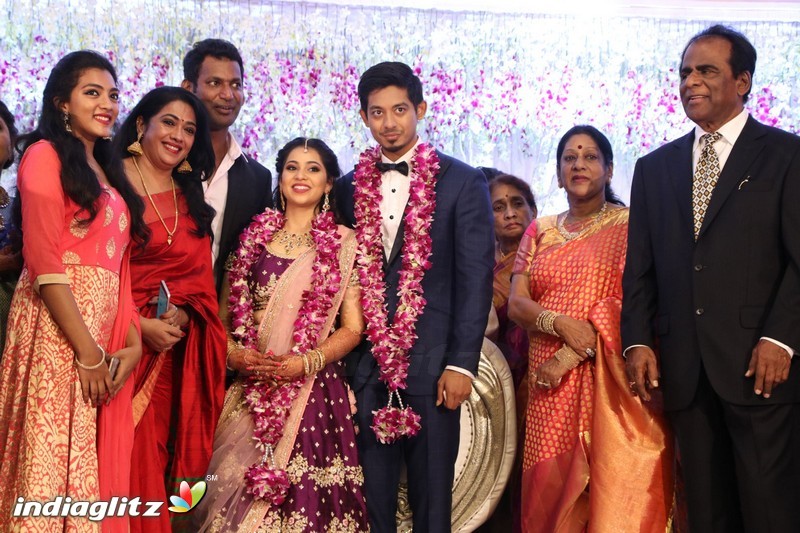 Vishal's Sister Aishwarya Wedding & Reception