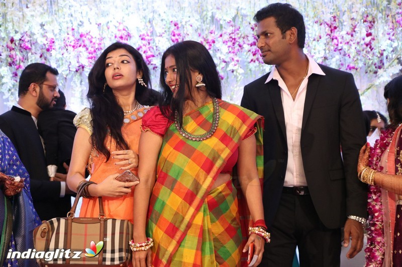 Vishal's Sister Aishwarya Wedding & Reception