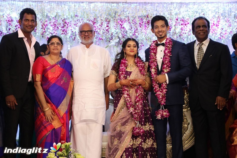 Vishal's Sister Aishwarya Wedding & Reception