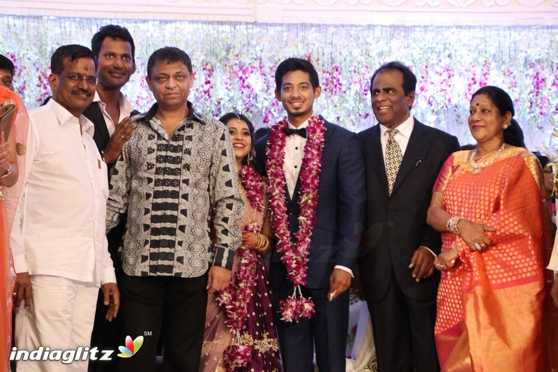 Vishal's Sister Aishwarya Wedding & Reception