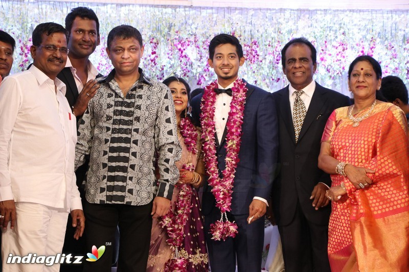 Vishal's Sister Aishwarya Wedding & Reception