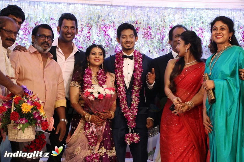 Vishal's Sister Aishwarya Wedding & Reception