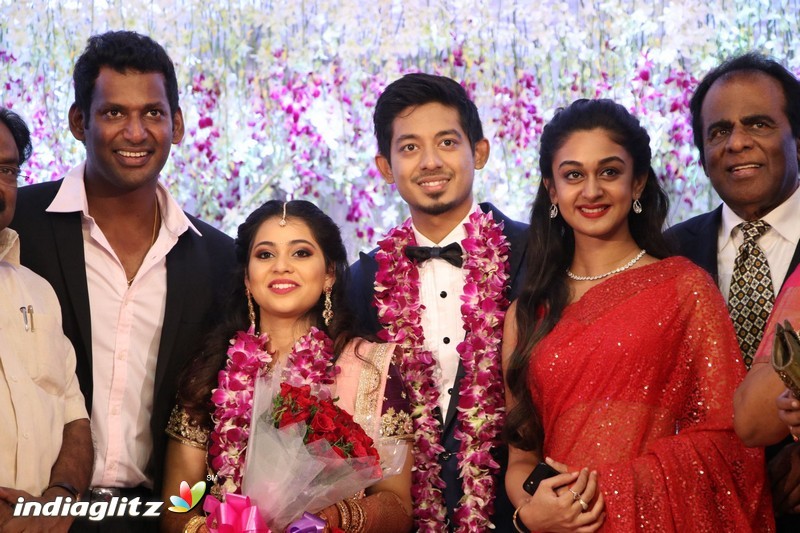 Vishal's Sister Aishwarya Wedding & Reception