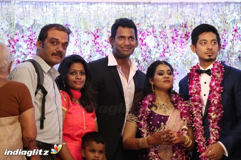 Vishal's Sister Aishwarya Wedding & Reception