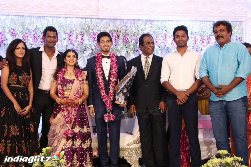 Vishal's Sister Aishwarya Wedding & Reception