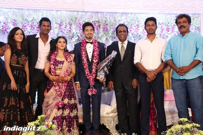 Vishal's Sister Aishwarya Wedding & Reception