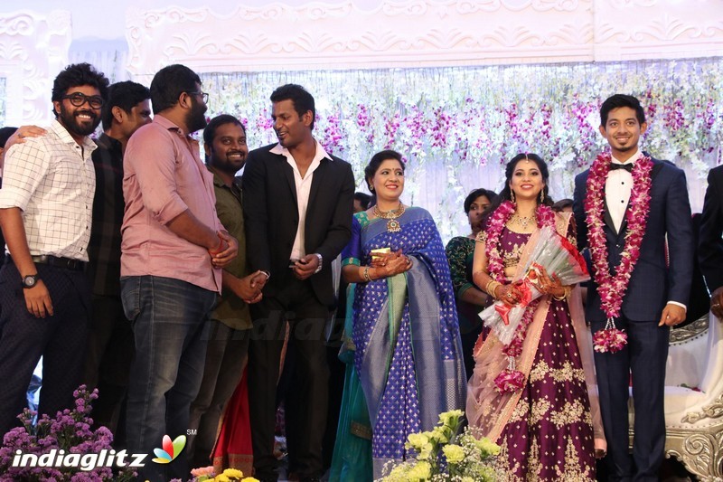 Vishal's Sister Aishwarya Wedding & Reception