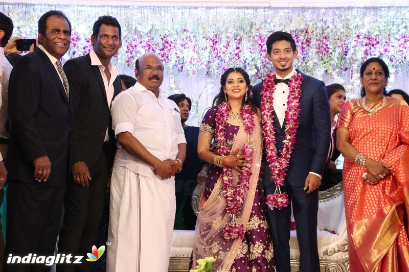 Vishal's Sister Aishwarya Wedding & Reception