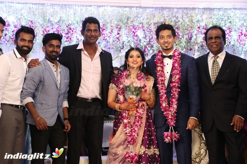 Vishal's Sister Aishwarya Wedding & Reception