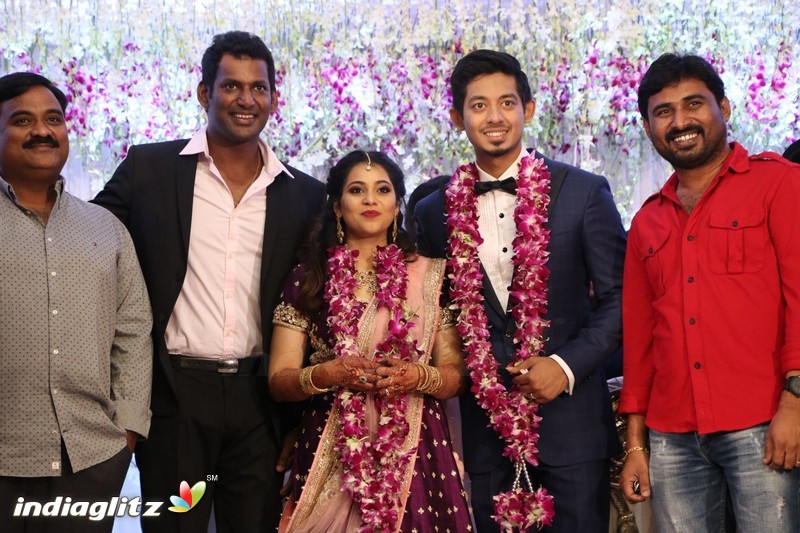 Vishal's Sister Aishwarya Wedding & Reception