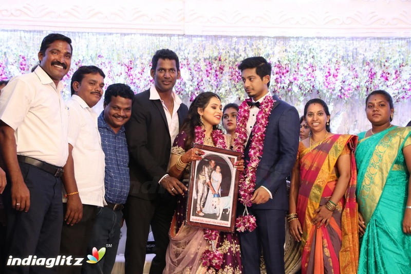 Vishal's Sister Aishwarya Wedding & Reception