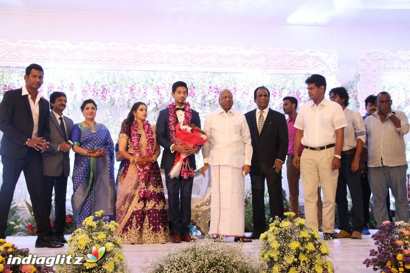 Vishal's Sister Aishwarya Wedding & Reception