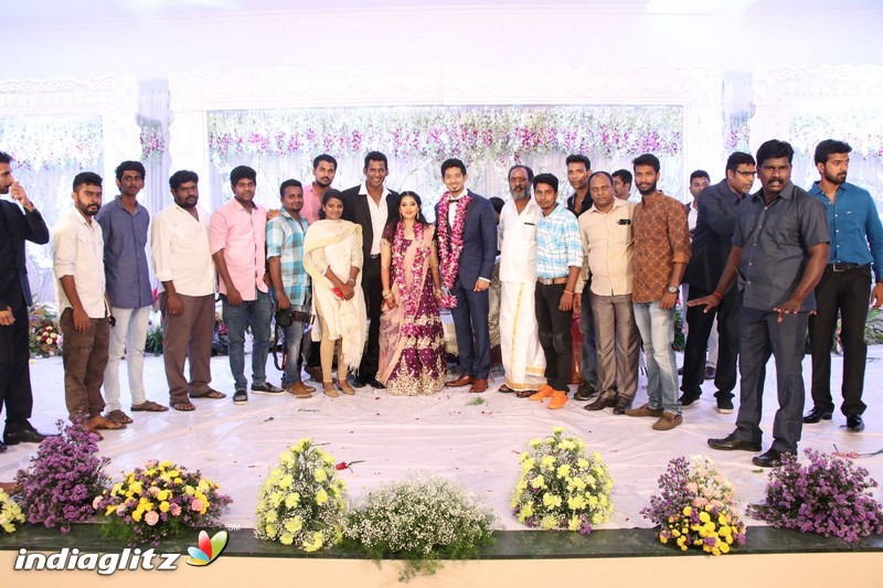 Vishal's Sister Aishwarya Wedding & Reception