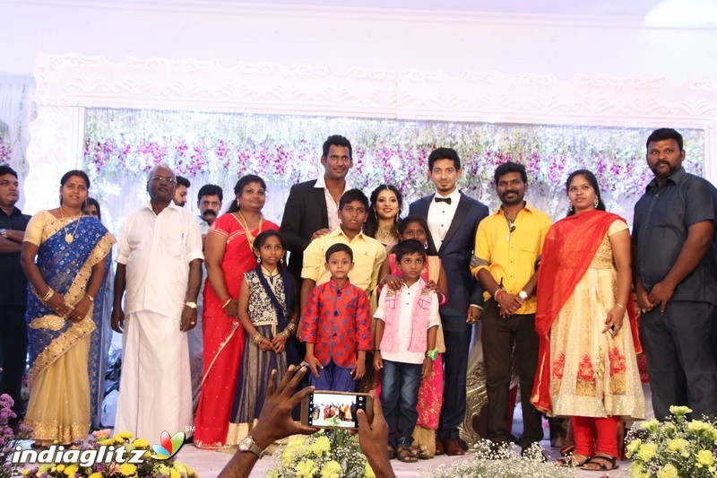 Vishal's Sister Aishwarya Wedding & Reception