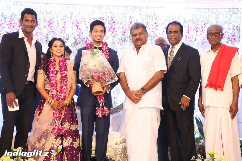 Vishal's Sister Aishwarya Wedding & Reception