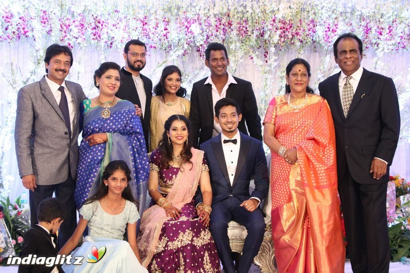 Vishal's Sister Aishwarya Wedding & Reception