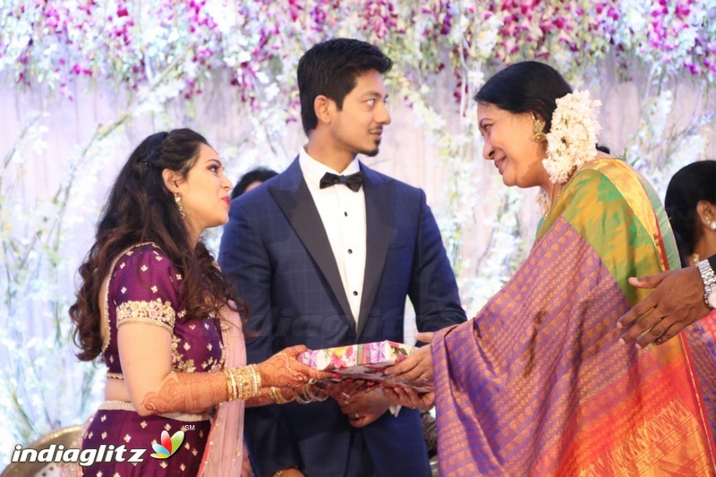 Vishal's Sister Aishwarya Wedding & Reception