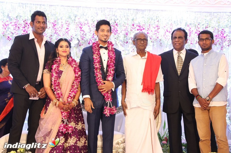 Vishal's Sister Aishwarya Wedding & Reception