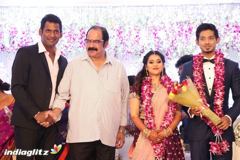 Vishal's Sister Aishwarya Wedding & Reception