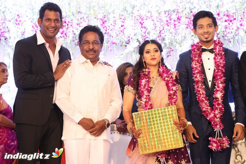 Vishal's Sister Aishwarya Wedding & Reception