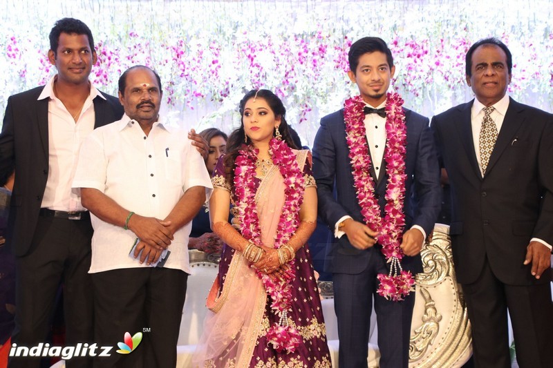 Vishal's Sister Aishwarya Wedding & Reception