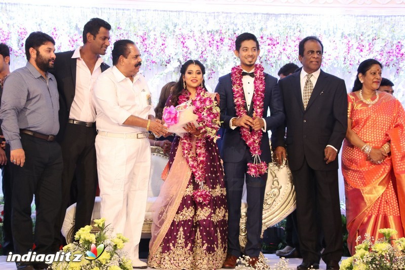 Vishal's Sister Aishwarya Wedding & Reception