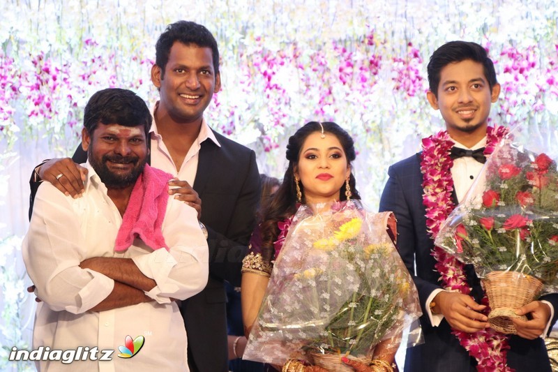 Vishal's Sister Aishwarya Wedding & Reception