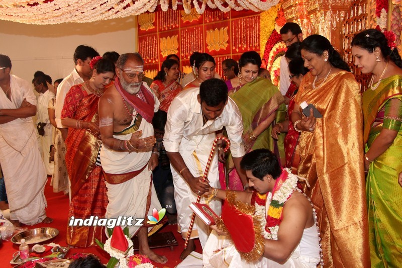 Vishal's Sister Aishwarya Wedding & Reception