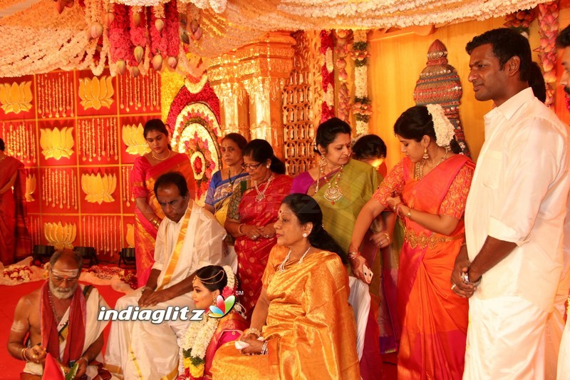 Vishal's Sister Aishwarya Wedding & Reception